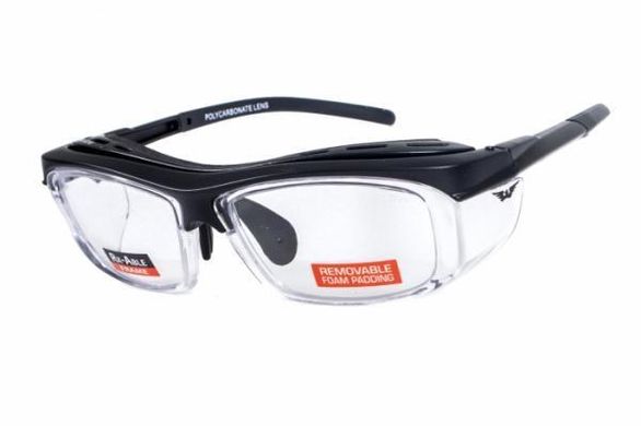 Картинка Оправа для очков под диоптрии Global Vision Eyewear RX-F RX-ABLE Clear (1RX-F-10) 1RX-F-10 - Спортивные оправи для очков Global Vision