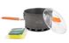 Зображення Котелок Tramp из анодированного алюминия с теплообменником 2,2 л (TRC-119) TRC-119 - Каструлі та чайники для походів Tramp