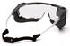 Картинка Очки защитные с уплотнителем Pyramex CAPPTURE-Plus clear (2КЕПЧА-П10) 2КЕПЧА-П10 - Тактические и баллистические очки Pyramex