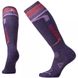Зображення Шкарпетки жіночі мериносові Smartwool PhD Ski Light Elite Pattern Mountain Purple, р.M (SW 15016.591-M) SW 15016.591-M - Гірськолижні шкарпетки Smartwool