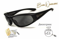Зображення Біфокальні захисні окуляри з поляризаціею BluWater Winkelman EDITION 2 Gray +1,5 (4ВИН2БИФ-Д1.5) 4ВИН2БИФ-Д1.5 - Тактичні та балістичні окуляри BluWater