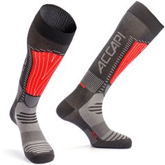 Зображення Термошкарпетки Accapi Ski Touch, 39-41, Black/Red (ACC H0945.908-II) ACC H0945.908-II - Гірськолижні шкарпетки Accapi