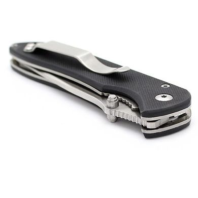 Картинка Нож складной карманный Ganzo G714 (Liner Lock, 85/200 мм, хром) G714 - Ножи Ganzo
