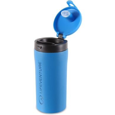 Картинка Кружка Lifeventure Flip-Top Thermal Mug 0,3L blue (76121) 76121 - Термокружки Lifeventure