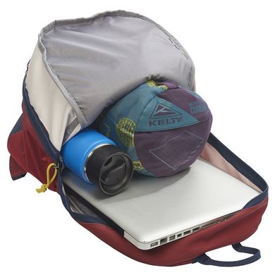 Зображення Рюкзак міський Kelty Quartz 26л, темно-синій з червоним (22625520-MNV) 22625520-MNV - Туристичні рюкзаки KELTY