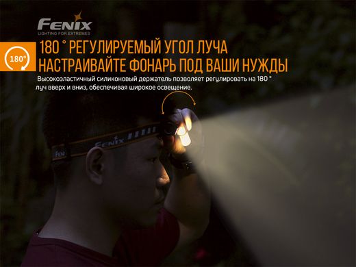 Картинка Фонарь налобный Fenix HM23 (Cree XP-G2, 240 люмен, 3 режимов, 1xАА) HM23 - Налобные фонари Fenix
