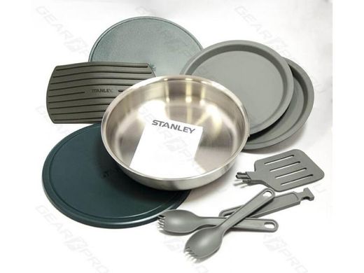 Картинка Туристический набор посуды для жарки Stanley Adventure SS 10-02658-013 - Наборы туристической посуды Stanley