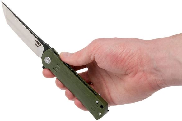 Картинка Нож складной карманный Bestech KENDO BG06B-1 (90/215 мм, tanto) BG06B-1 - Ножи Bestech