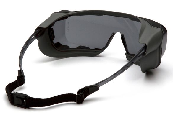Картинка Очки защитные с уплотнителем Pyramex CAPPTURE-Plus gray (2КЕПЧА-П20) 2КЕПЧА-П20 - Тактические и баллистические очки Pyramex