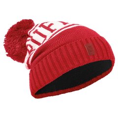 Картинка Шапка дитяча (8-12) Buff Junior Knitted & Polar Hat Shiko, Red (BU 113529.425.10.00) BU 113529.425.10.00 - Шапки Buff