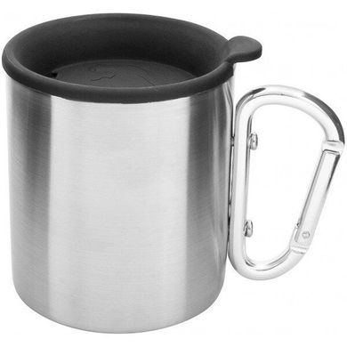 Зображення Термокружка Tatonka Thermo Mug Carabiner 250 Silver (TAT 4134.000) TAT 4134.000 - Термокружки Tatonka