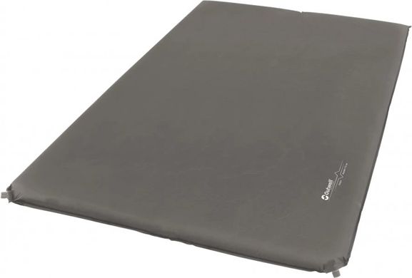 Картинка Коврик самонадувающийся Outwell Self-inflating Mat Sleepin Double 7.5 cm Grey (929037) 929037 - Самонадувающиеся коврики Outwell