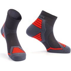 Зображення Термошкарпетки Accapi Trail/Run, Black/Red, 37-39 (ACC H1303.908-I) ACC H1303.908-I - Шкарпетки для бігу Accapi