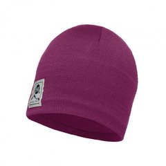 Картинка Шапка Buff Knitted & Polar Hat, Solid Pink Cerisse (BU 113519.521.10.00) BU 113519.521.10.00 - Шапки Buff
