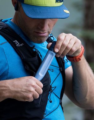 Картинка Фільтр для води LifeStraw Peak Personal, Mountain Blue (LSW LSPSPMBWW) LSW LSPSPMBWW - Фильтры для воды LifeStraw