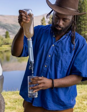 Картинка Фільтр для води LifeStraw Peak Personal, Mountain Blue (LSW LSPSPMBWW) LSW LSPSPMBWW - Фильтры для воды LifeStraw