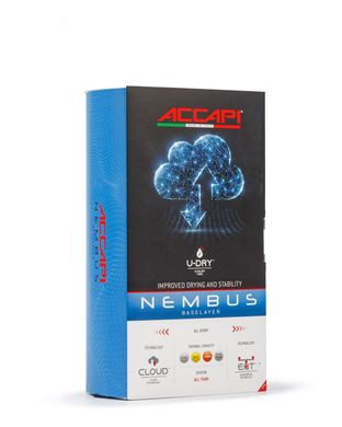 Зображення Термофутболка чоловіча Accapi Nembus, Black, XL/XXL (ACC CA100.999-X2X) ACC CA100.999-X2X - Термобілизна Accapi