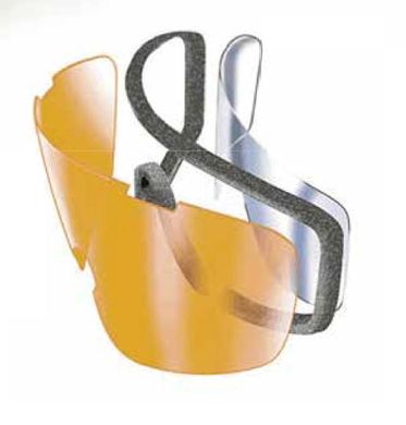 Картинка Очки защитные с уплотнителем Pyramex i-FORCE XL Anti-Fog зеркальные полутемные (2АИФО-XL80) 2АИФО-XL80 - Тактические и баллистические очки Pyramex