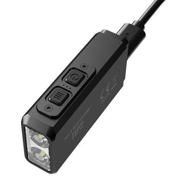 Картинка Фонарь-брелок наключный Nitecore TIP 2 (CREE XP-G3 S3 LED, 720 люмен, 4 режима, USB) 6-1354 - Наключные фонари Nitecore