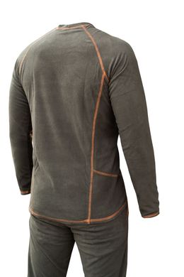 Зображення Термобілизна чоловіча Tramp Microfleece комплект (футболка+штани) olive (UTRUM-020-olive-S) UTRUM-020-olive-S - Термобілизна Tramp
