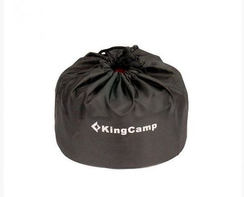 Зображення Набор туристической посуды KingCamp Climber 1 KP3910 Light grey - Набори туристичного посуду King Camp