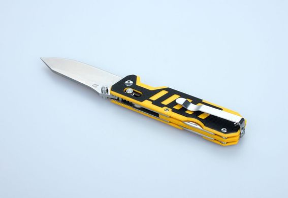 Картинка Нож складаний для виживання Ganzo G735-YB (Axis Lock, 86/205 мм) G735-YB - Ножи Ganzo