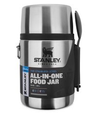 Картинка Термос для еды с ложкой STANLEY Adventure Steel 0,53L (10-01287-032) 10-01287-032 - Термосы Stanley