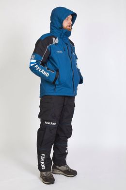 Зображення Зимний мембранный костюм Norfin VERITY BLUE Limited Edition -10 ° /10000мм Синий р. M (716202-M) 716202-M - Костюми для полювання та риболовлі Norfin