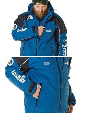 Зображення Зимний мембранный костюм Norfin VERITY BLUE Limited Edition -10 ° /10000мм Синий р. M (716202-M) 716202-M - Костюми для полювання та риболовлі Norfin