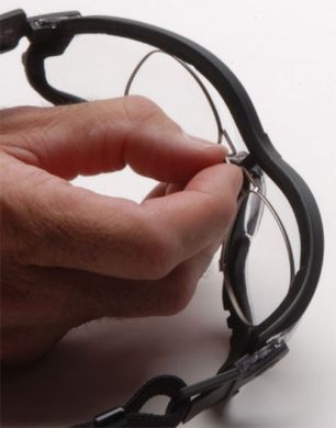 Зображення Балістичні окуляри с діоптричною вставкою Pyramex V2G жовті 2В2Г-30+RX - Тактичні та балістичні окуляри Pyramex