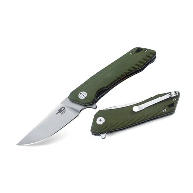 Картинка Нож складной карманный Bestech Knife THORN Green BG10B-2 (70/185 мм) BG10B-2 - Ножи Bestech