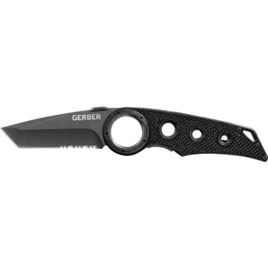 Картинка Нож складной карманный Gerber Remix Tactical Tanto 31-003641 (Liner Lock, 76/199 мм, чорный) 31-003641 - Ножи Gerber