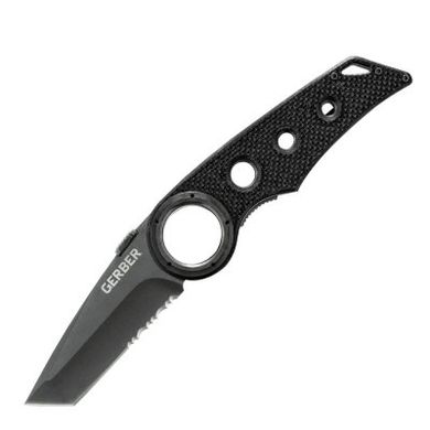 Зображення Ніж складаний кишеньковий Gerber Remix Tactical Tanto 31-003641 (Liner Lock, 76.2/199.6 мм, чорний) 31-003641 - Ножі Gerber