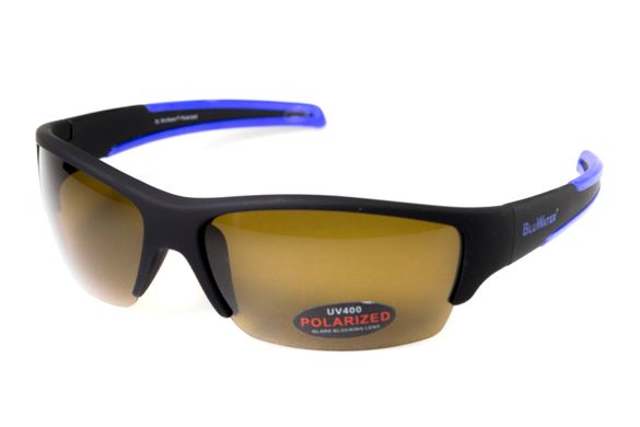 Картинка Очки поляризационные BluWater Daytona-2 Polarized brown (4ДЕЙТ2-Г50П) 4ДЕЙТ2-Г50П - Поляризационные очки BluWater