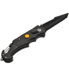 Картинка Нож со стеклобоем и фонариком AceCamp 4-function Folding Knife 2530 - Мультитулы AceCamp
