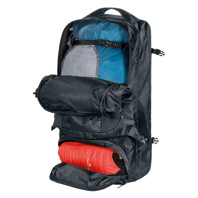 Картинка Сумка-рюкзак Ferrino Mayapan 70 Black (928079) 928079 - Дорожные рюкзаки и сумки Ferrino