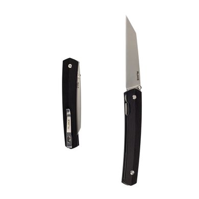 Картинка Нож складной карманный Ruike P865-B (Liner Lock, 91/205 мм, сірий) P865-B - Ножи Ruike