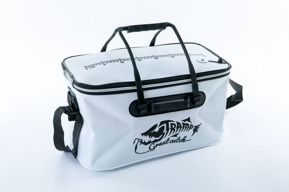 Зображення Сумка рыболовная складная Tramp Fishing bag EVA White - M TRP-030-White-M - Рыбальські сумки та ящики Tramp