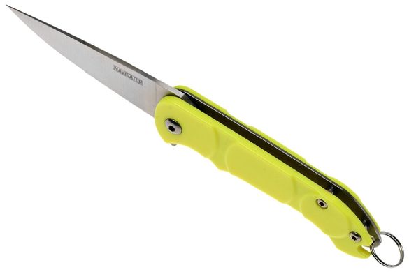 Картинка Нож складной карманный Ontario OKC Navigator Yellow 8900YEL (Liner Lock, 60/138 мм) 8900YEL - Ножи Ontario