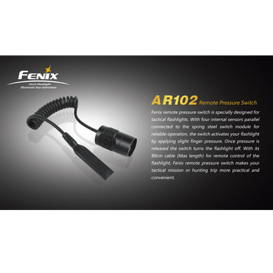 Зображення Виносна тактична кнопка для Fenix AR102 (AER-01) AR102 - Аксессуари для ліхтарів Fenix