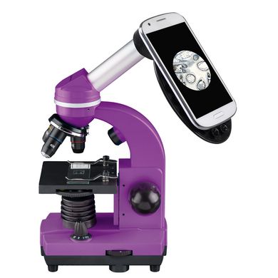 Картинка Микроскоп Bresser Biolux SEL 40x-1600x Purple (926815) 926815 - Микроскопы Bresser