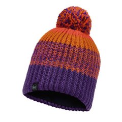 Картинка Шапка дитяча (8-12) Buff Knitted & Fleece Band Hat Sibylla, Purple (BU 126473.605.10.00) BU 126473.605.10.00 - Шапки Buff