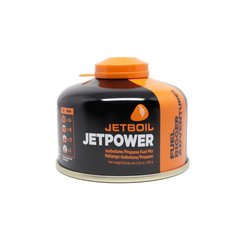 Картинка Газовий балон Jetboil Jetpower Fuel 100г (JB JF100-EU) JB JF100-EU - Баллоны и топливные фляги JETBOIL