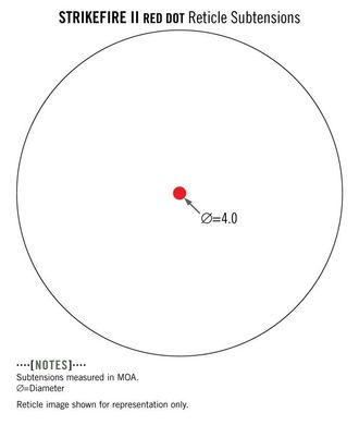 Картинка Прицел калиматорный Vortex Strikefire II Red/Green Dot (928517) 928517 - Прицелы Vortex