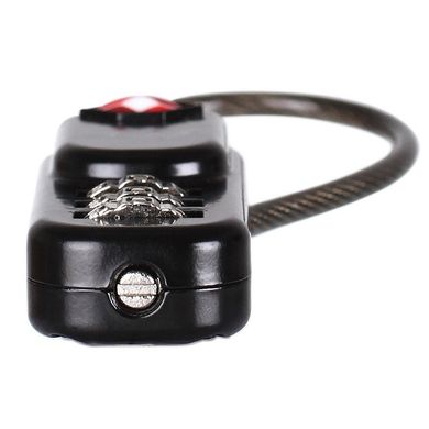Зображення Кодовый замок для багажа Lifeventure TSA Zipper Lock black 72020 - Замки Lifeventure