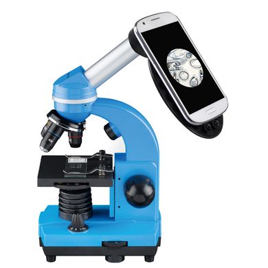 Зображення Микроскоп Bresser Biolux SEL 40x-1600x Blue (926814) 926814 - Мікроскопи Bresser