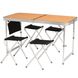 Картинка Стол со стульями Easy Camp Belfort Picnic Table Brown (928800) 928800 - Раскладные столы Easy Camp