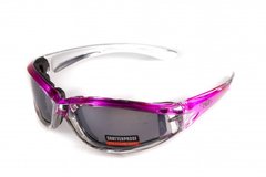 Картинка Женские спортивные очки Global Vision Eyewear FLASHPOINT PINK Smoke 1ФЛЕШ-Ц20   раздел Спортивные очки