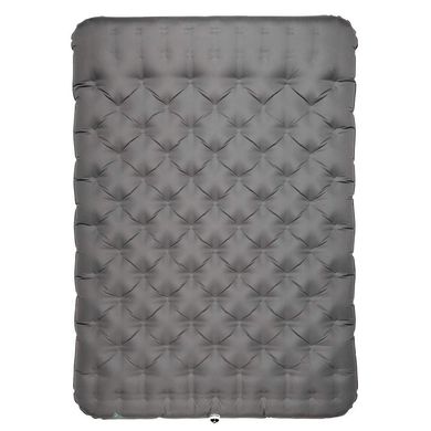 Картинка Надувной двухместный коврик Kelty Kush Air Bed 200х142х15 см серый (37451421) 37451421 - Надувные коврики KELTY