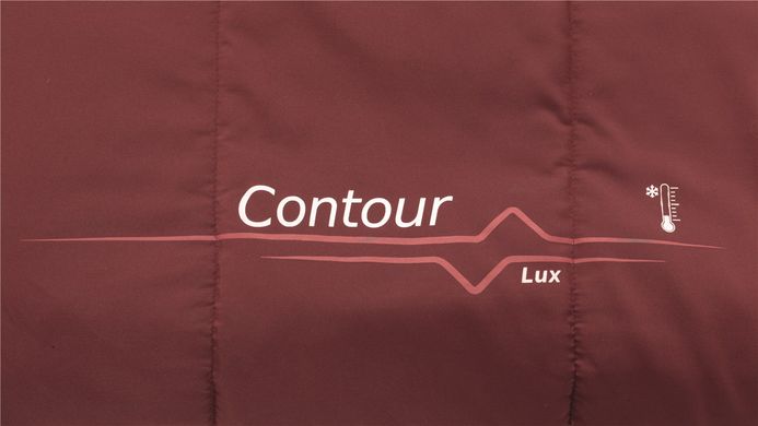 Картинка Спальный мешок Outwell Contour Lux Reversible/-3°C Red Left (230367) 928750 - Спальные мешки Outwell